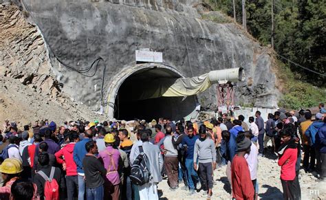 Rescue Work In Uttarakhand Tunnel Paused After Loud "Cracking Sound"