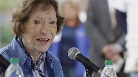 Rosalynn Carter diagnosed with dementia, home with Jimmy Carter | wgrz.com