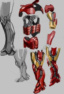 ironmanactionfigure: Iron man Suit Blueprints