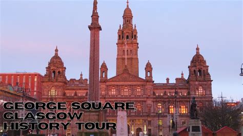 George Square, Glasgow, Scotland - 4K Narrated History Tour and Guide - YouTube