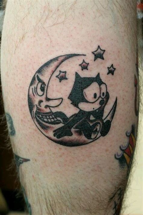 Traditional Felix the Cat Tattoo by Steve Rieck Las Vegas | Tattoos By ...