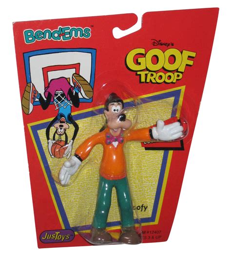 Disney Goof Troop Bend-Ems Goofy Just Toys Bendable Figure - Walmart.com - Walmart.com