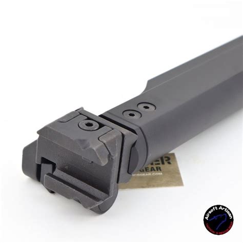 AIRSOFT ARTISAN NEW TYPE M4 FOLDING STOCK ADAPTER FOR M1913 ( BLACK )