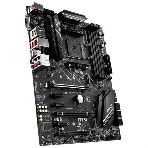 MSI X470 Gaming Plus Max Motherboard Black, Techinn