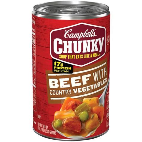 Campbell's Chunky Beef with Country Vegetables Soup | Hy-Vee Aisles ...