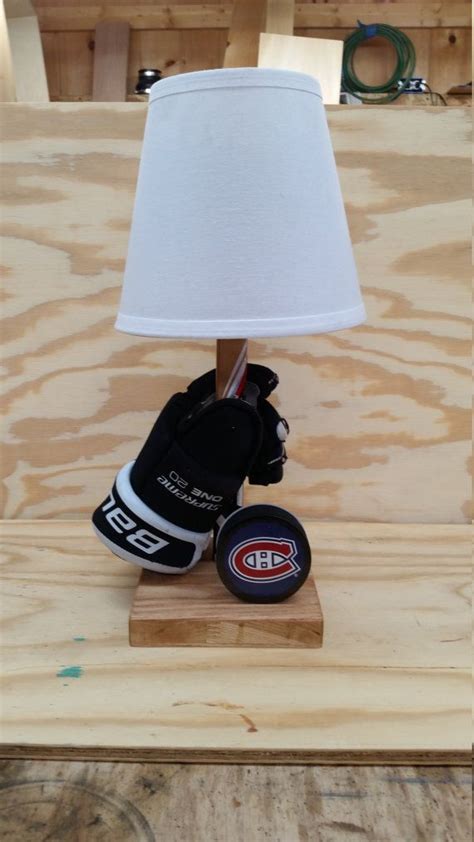 Personalized Hockey Lamp | Hockey bedroom, Hockey lamp, Boys hockey room