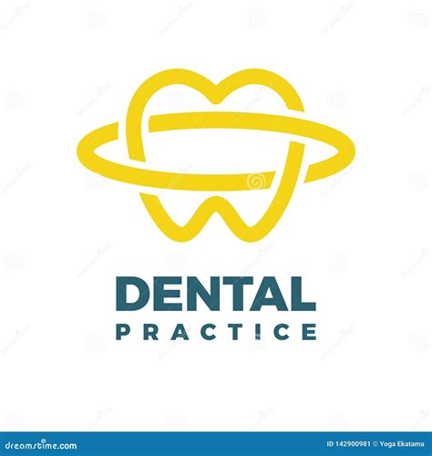 Dental Practice Logo Template Stock Vector - Illustration of vector, tooth: 142900981