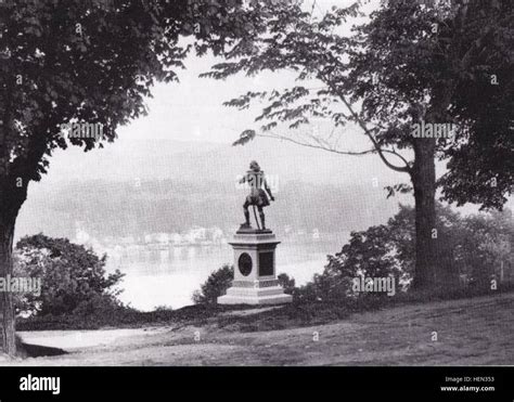 Original location of Custer's Monument at West Point Stock Photo - Alamy