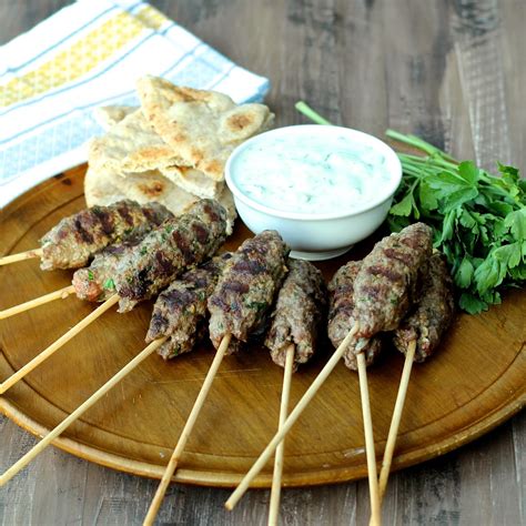 Dining with the Doc: Beef Kofta Kebabs with Tzatziki Sauce | The Foodie Physician