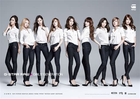 Girls’ Generation to Endorse G-Star RAW Clothing Line in Japan