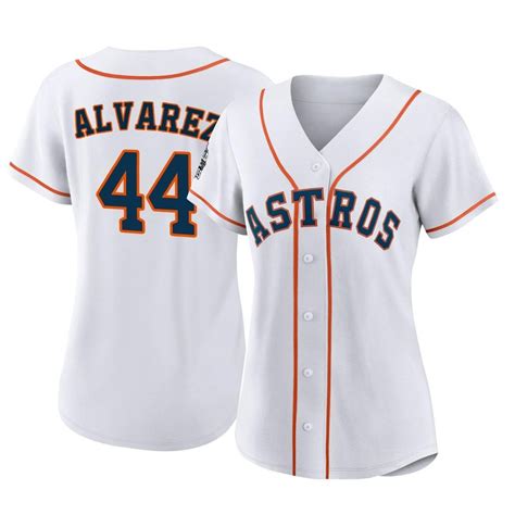 Women's Yordan Alvarez Houston Astros Authentic White 2022 World Series Home Jersey - Fans ...