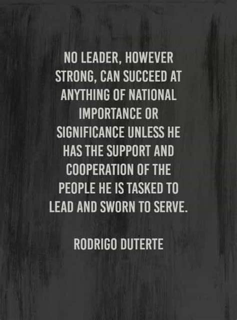 55 Famous quotes and sayings by Rodrigo Duterte