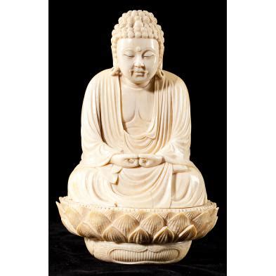 Chinese Ivory Buddha (Lot 664 - Two-Day Summer Estate Catalogued ...