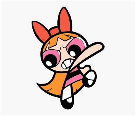 Blossom Powerpuff Girls Angry