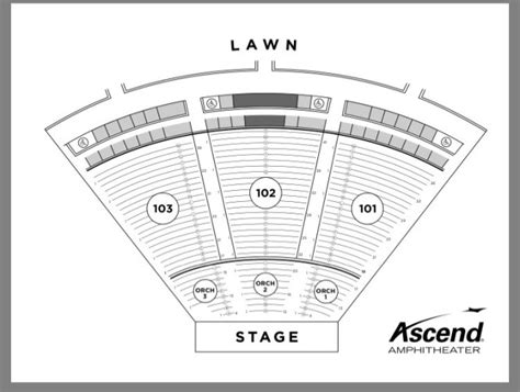 Ascend Amphitheater Nashville Seating Chart | Cabinets Matttroy