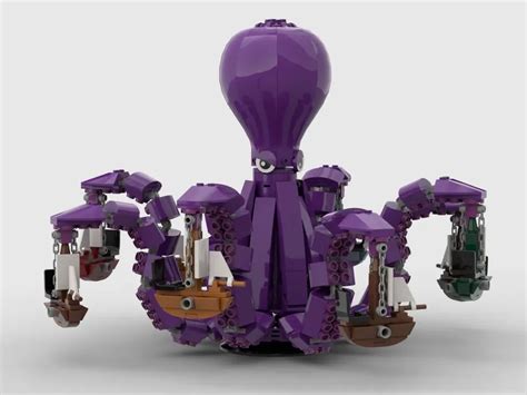 LEGO IDEAS - Octopus Amusement Park Swing Ride