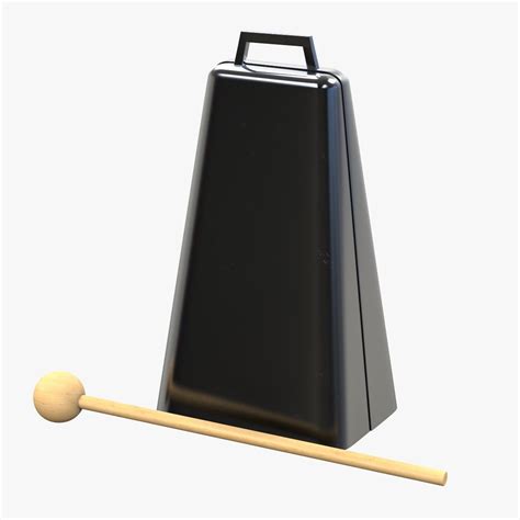 cowbell percussion instrument 3D model | Percussion instruments ...