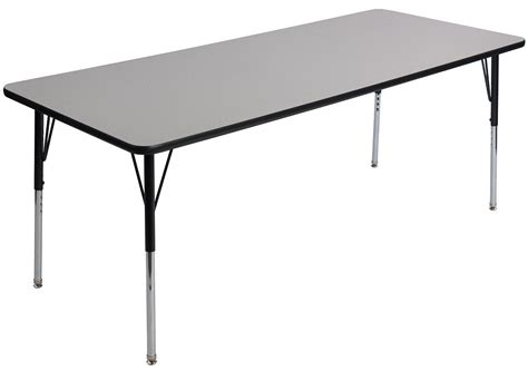 Rectangular School Table | 20” to 31” Height Range