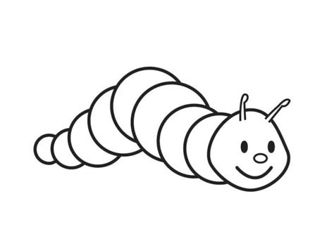 Free Caterpillar Outline, Download Free Caterpillar Outline png images ...