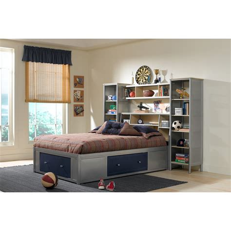 Twin Storage Bed With Bookcase Headboard - Ideas on Foter