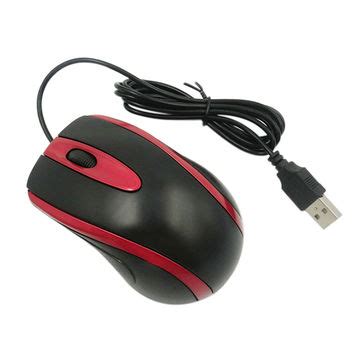 Buy Wholesale China Usb Ergonomic Wired Office Mouse Computer Parts ...