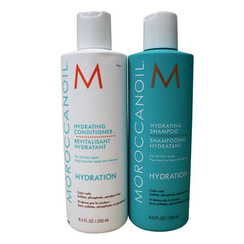 Moroccanoil Hydrating Shampoo & Conditioner Set All Hair Types 8.5 OZ ...