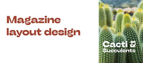 Magazine Layout Design on Behance