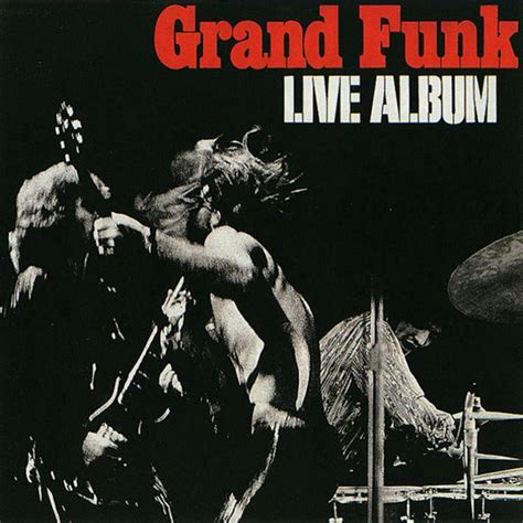 GRAND FUNK RAILROAD 'LIVE ALBUM' 2LP (Red Vinyl) | Grand funk railroad ...