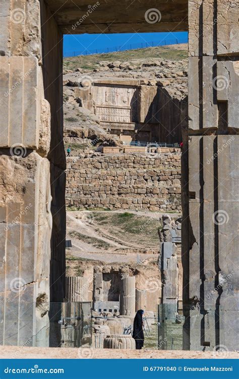 Ancient Ruins of Persepolis, Iran Editorial Image - Image of landmark ...