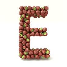 Letter E Formed By Wooden Wine Cap Free Stock Photo - Public Domain Pictures
