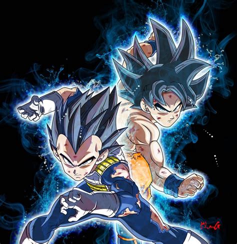 Goku and vegeta by Khangraphist | Anime dragon ball super, Dragon ball ...