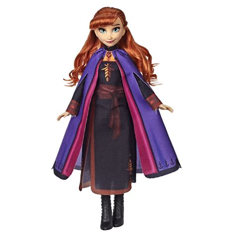 Disney Frozen 2 Anna Fashion Doll with Long Red Hair, Includes Movie Outfit - Walmart.com