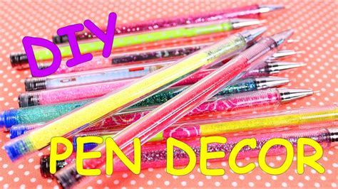 3 DIY Pen Decorations: Back to School - YouTube