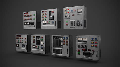 ArtStation - Electric cabinet pack | Resources