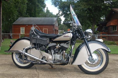 Restored Indian Chief - 1947 Photographs at Classic Bikes Restored |Bikes Restored