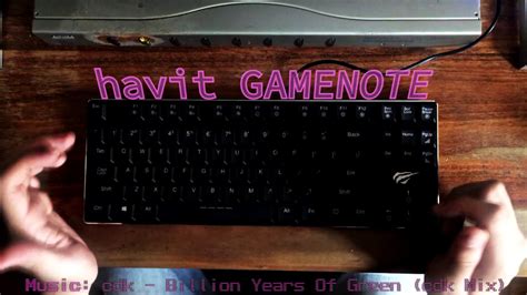 MechaKeys - havit GAMENOTE Low-Profile Keyboard (HV-KB390L) - YouTube