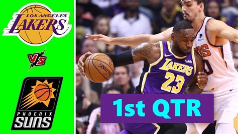 Los Angeles Lakers vs. Phoenix Suns Full Highlights 1st Quarter | NBA ...