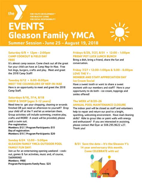 Events - YMCA Southcoast | Ymca, Event, Annual campaign