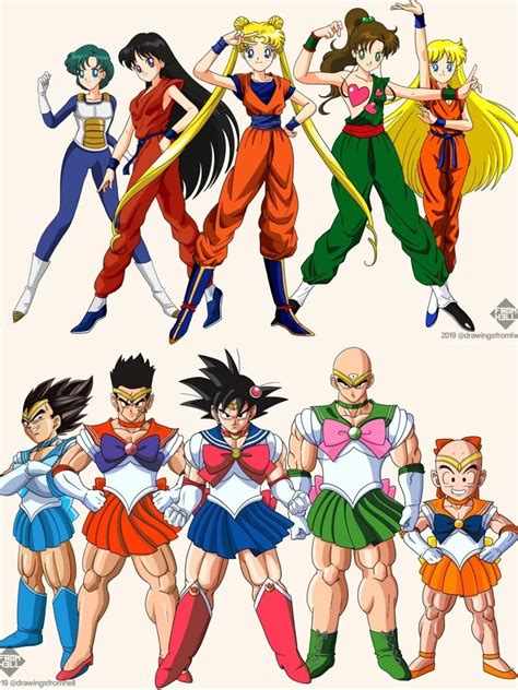 Sailor Moon X Dragon Ball Crossover! : r/dbz