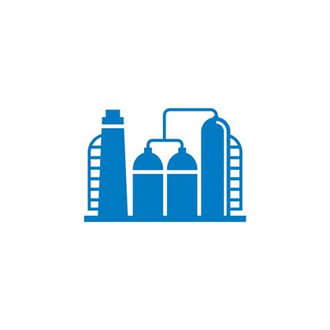 Refinery Vector , Industry Logo Vector 5366413 Vector Art at Vecteezy