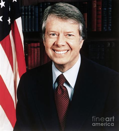 Us President Jimmy Carter by Bettmann