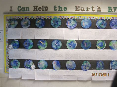 Earth Day Bulletin Board | Spring teaching ideas