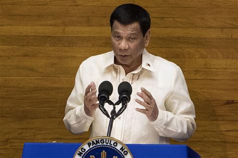 The president of the Philippines promises 'relentless and chilling' war ...