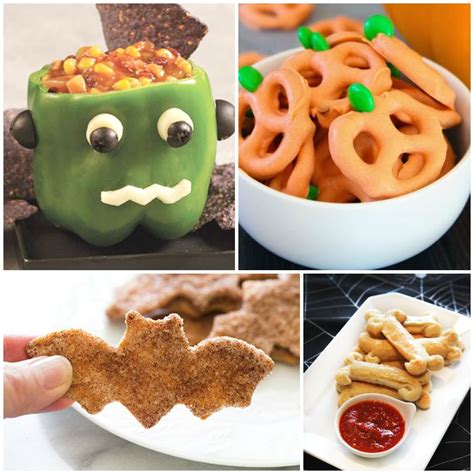 Healthy Halloween Snacks For Kids | What Can We Do With Paper And Glue