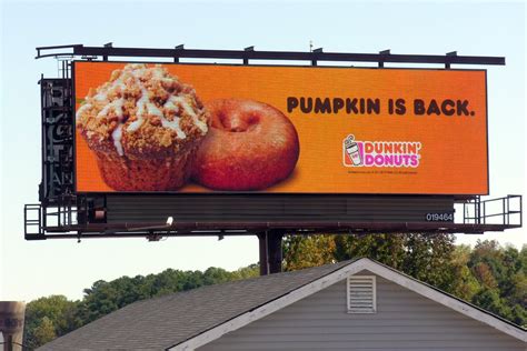 Dunkin Donuts Billboard