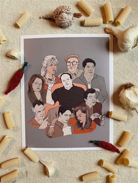 Sopranos Tony Soprano 8x10 Print Wall Art | Etsy