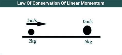 Law Of Conservation Of Linear Momentum - Principle, Formula & Examples