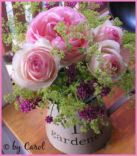 Garden rose bouquet 2006 | Some freshly picked Eden roses wi… | Flickr