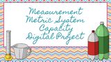 Measurement Metric System Capacity Digital Project - Amped Up Learning