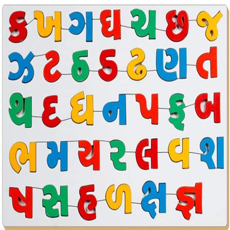 Gujarati Alphabet Chart | Oppidan Library